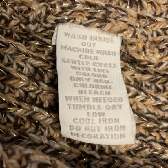 Charter Club Brown Sleeveless Cardigan - Picture 8 of 8